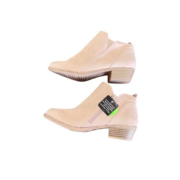 Arizona Tan Zip-Up Memory foam Ankle Boots Booties size 6.5 - Picture 1 of 5